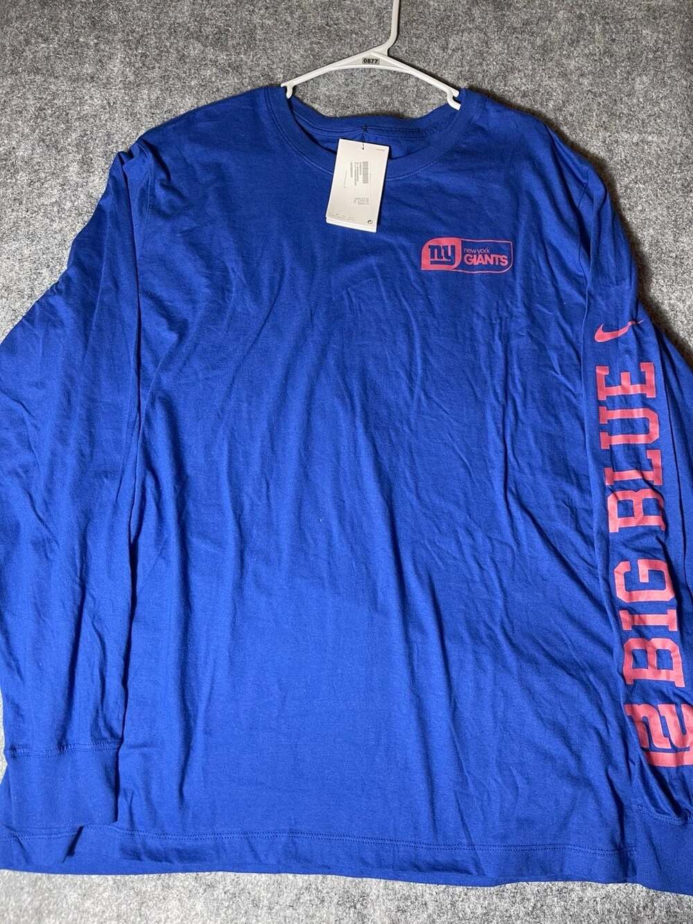 Nike New York Giants Big Blue Long Sleeve T-Shirt